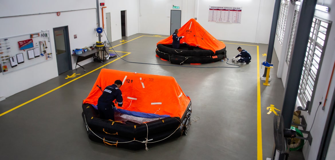 liferaft servicing