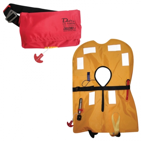 Inflatable Lifejacket, Delta, Code : 71201(Brand : Lalizas)