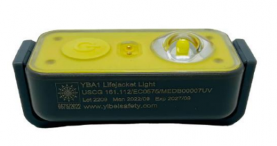 Lifejacket LED Flashing Light, Model : YBA1 (Brand : China)