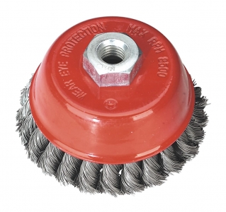 Wire Cup Brush, Knot Type